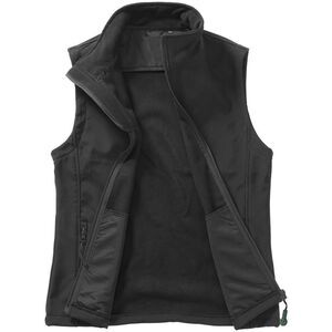 Result Womens/Ladies Softshell Body Warmer / Black
